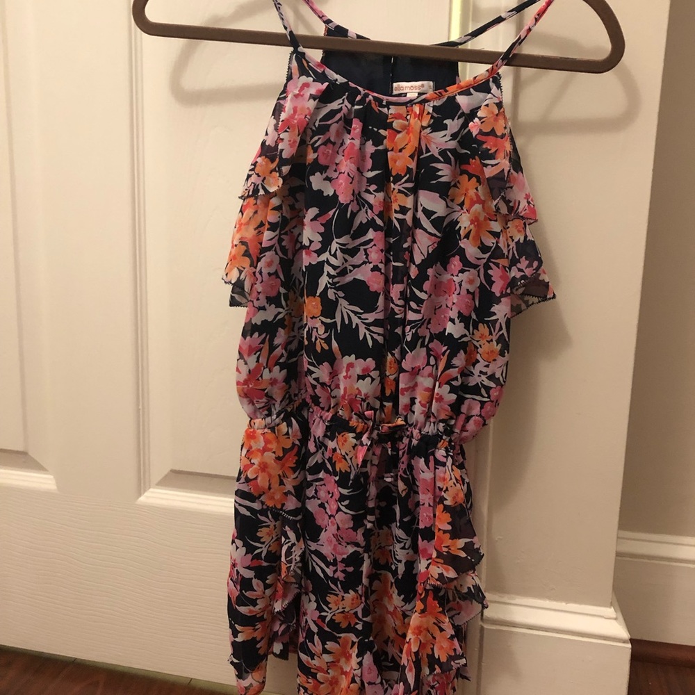 ella moss girl’s ruffle romper 🌺